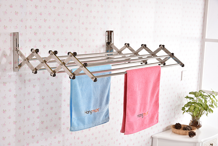 Wall Mounted Clothes Drying Rack Manufacturer Hangmax - Indoor Laundry Drying Rack Wall Mounted